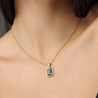 Thumbnail for Gold Necklace for a woman - Simple Initial Necklace - Woman Necklace - Letter Necklace Necklace Brother & Sisters