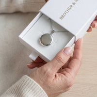 Thumbnail for Round Photo Locket Necklace