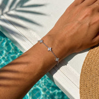 Thumbnail for Crystal Flower Bracelet