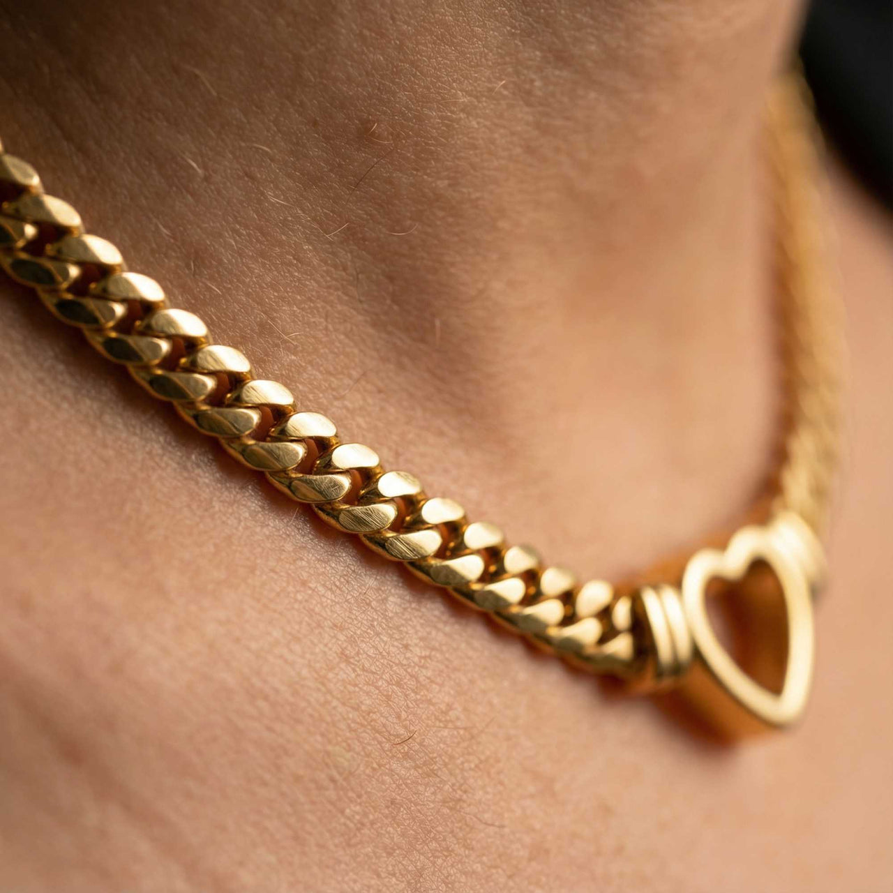 Vali Heart Choker Necklace