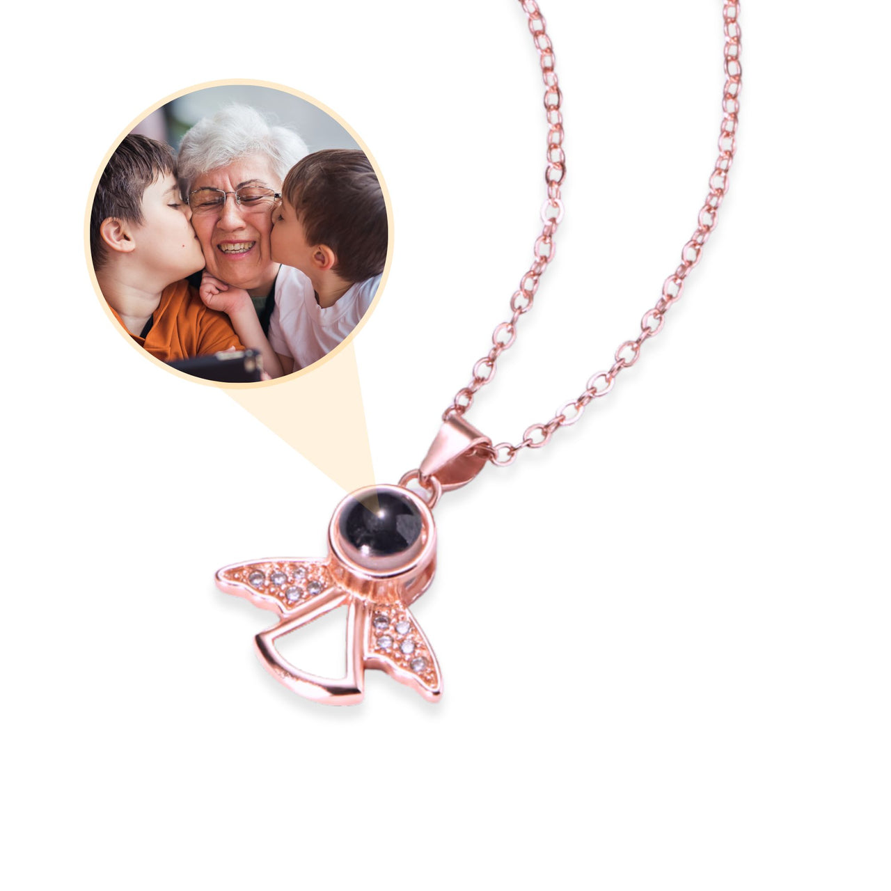 Collier Photo Amour Infini