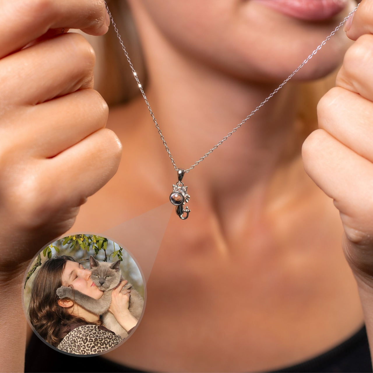 Animal Photo Necklace