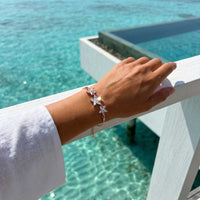 Thumbnail for Crystal Flower Bracelet