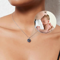 Thumbnail for Blue Photo Necklace