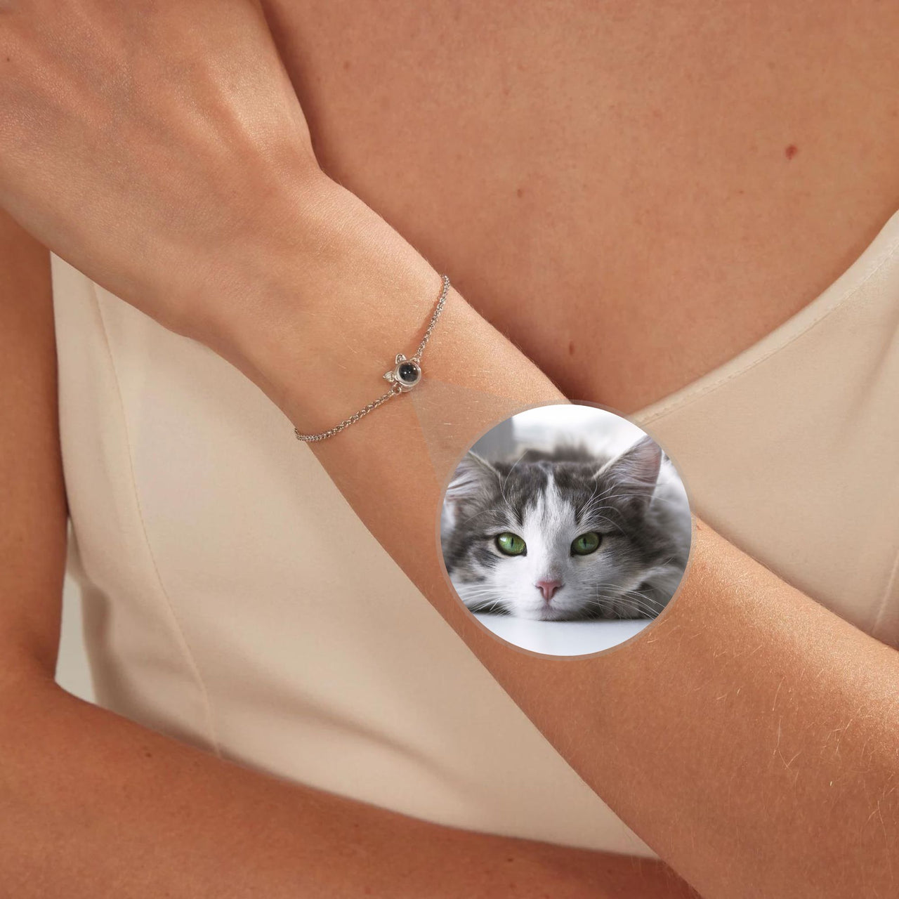 Cat Photo Bracelet