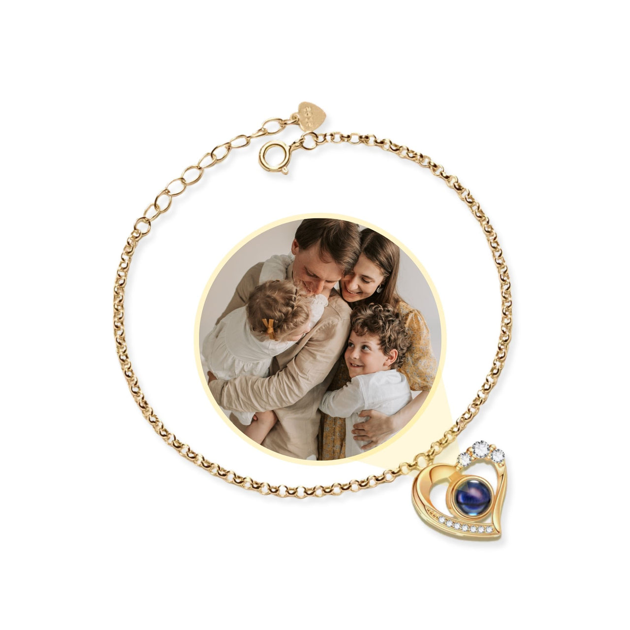 Family Photo Bracelet