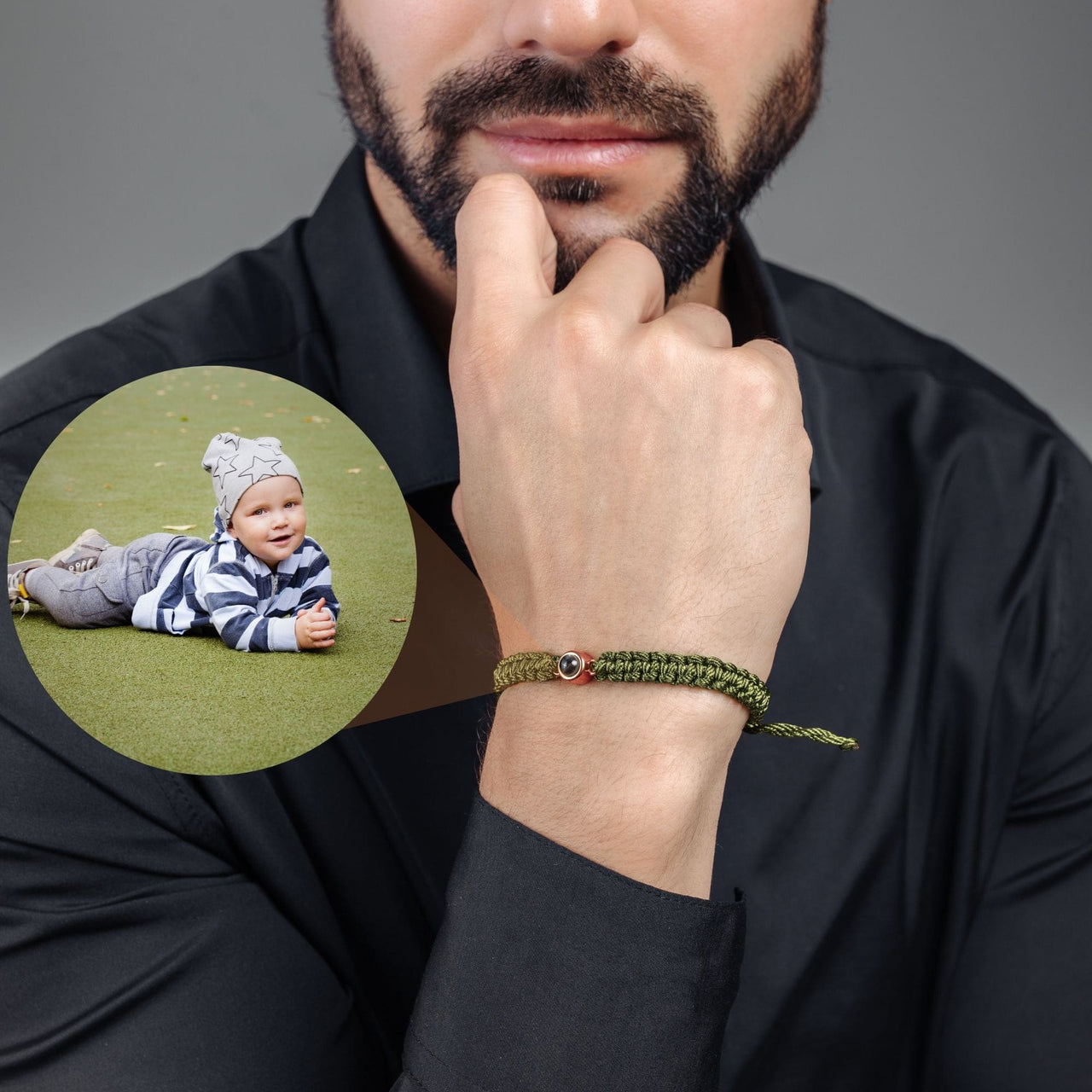 Bracelet Photo Homme