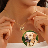 Thumbnail for Hearts Photo Necklace