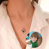 Thumbnail for Hearts Photo Necklace