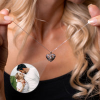 Thumbnail for Precious Heart Photo Necklace