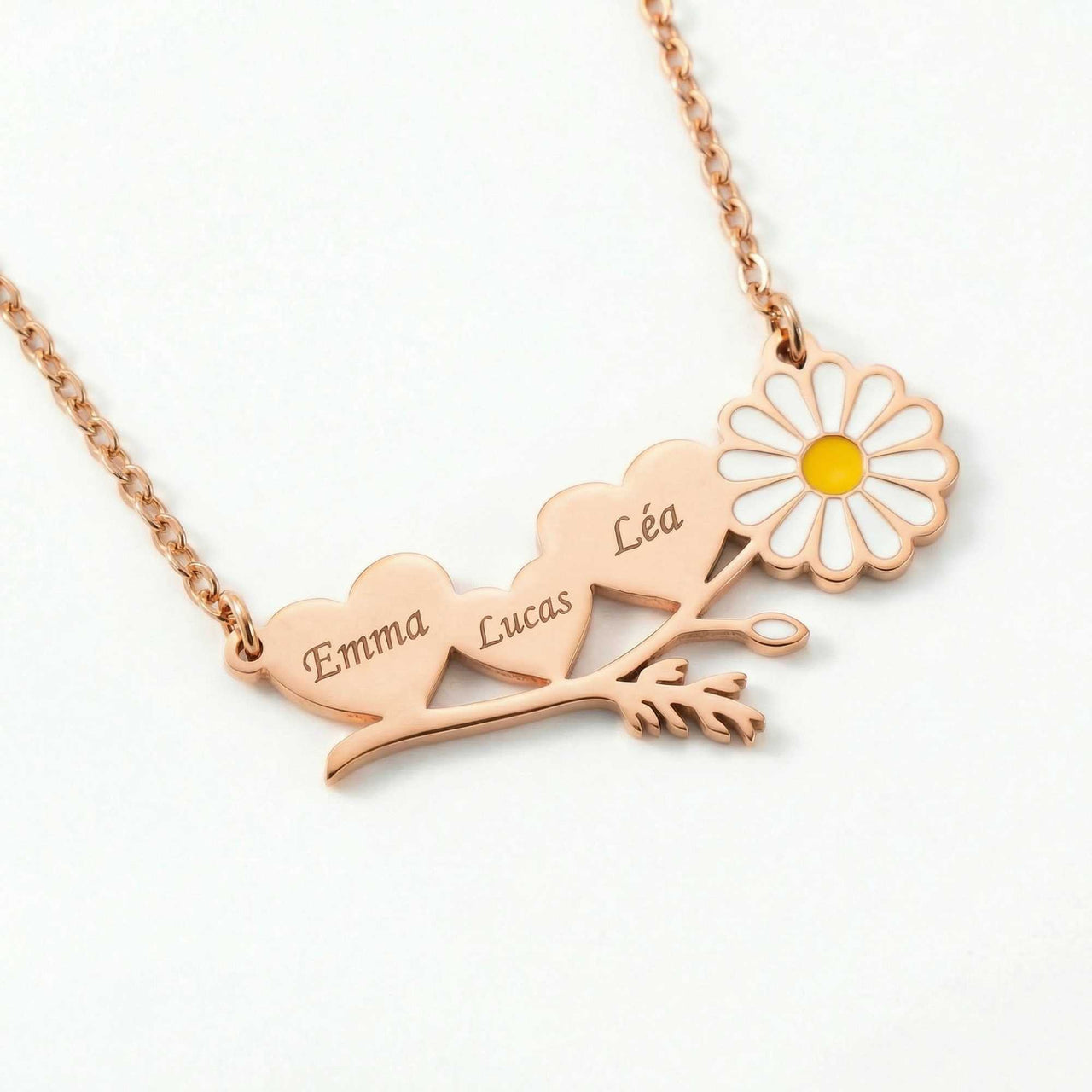 Daisy Name Necklace