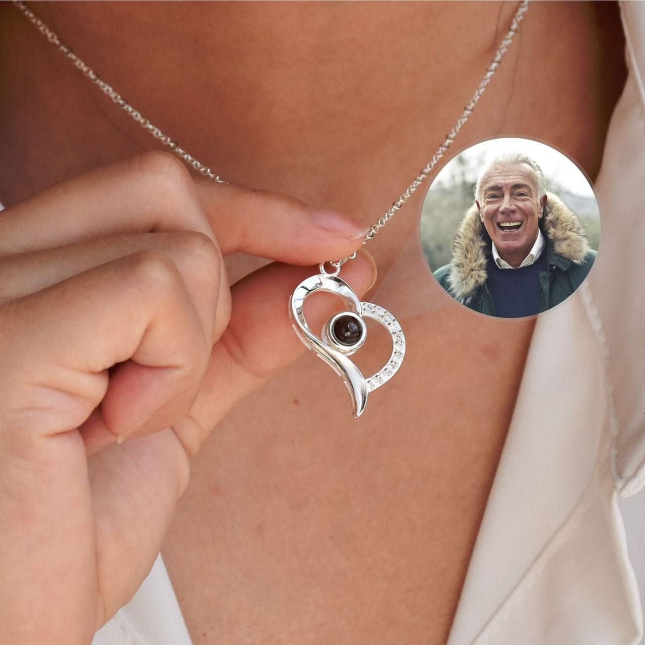 Romantic Photo Necklace