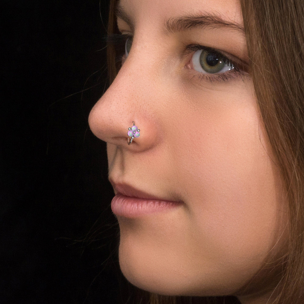 Silken Horizon Nose Ring