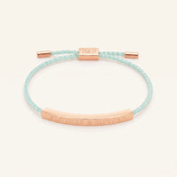 Thumbnail for Cord bracelet — product photo on a white background, rose gold | SKU: lamenthe-rg