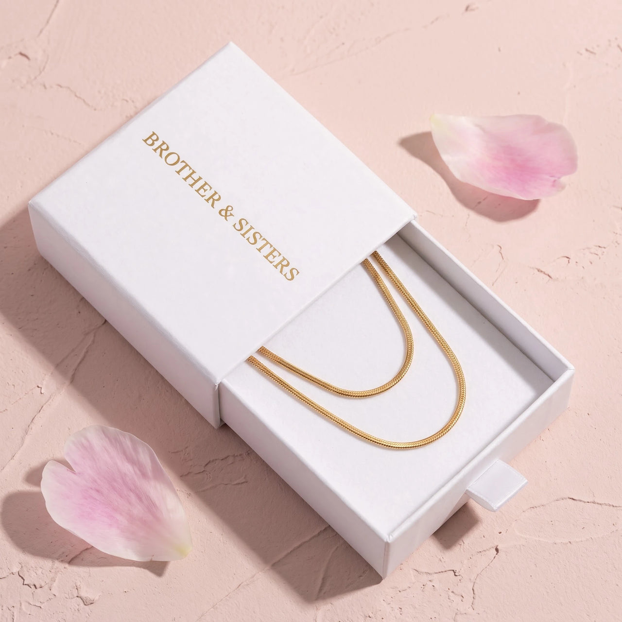 The Simple, gold necklace — gift box | SKU: lesimplenecklace