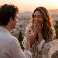 Thumbnail for Gold heart ring — a marriage proposal, gold | SKU: lescoeurs