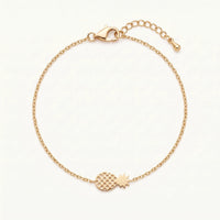 Thumbnail for Stainless steel bracelet — product photo on a white background, gold | SKU: 9178613-gold