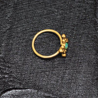 Thumbnail for Stormy Nose Ring - Titanium Nose Jewelry - Gold Nose Ring - Nose Piercing Jewelry Nose Ring Brother & Sisters