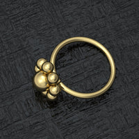 Thumbnail for Whispering Nose Ring - Titanium Nose Jewelry - Gold Nose Ring - Nose Piercing Jewelry Nose Ring Brother & Sisters