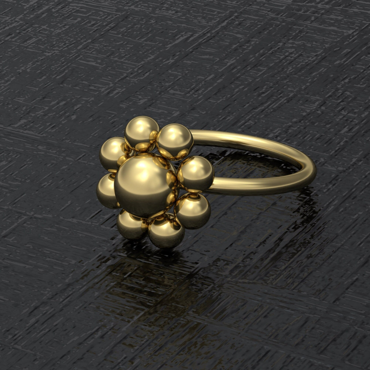Whispering Nose Ring - Titanium Nose Jewelry - Gold Nose Ring - Nose Piercing Jewelry Nose Ring Brother & Sisters