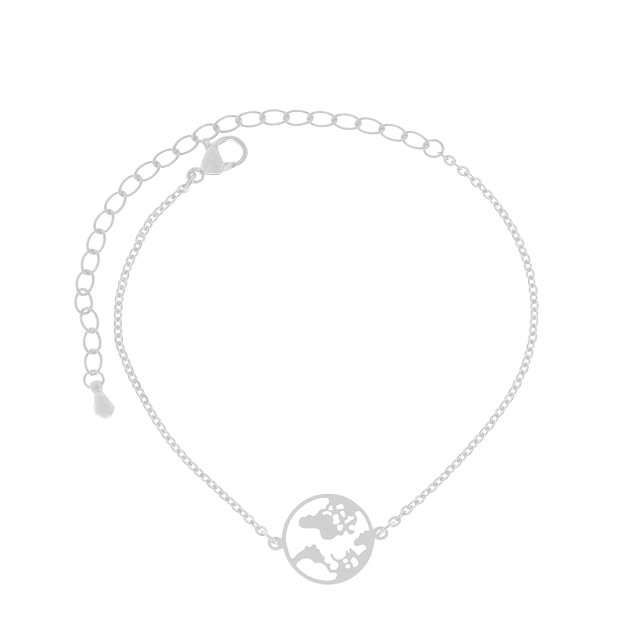 Little Earth Bracelet Bracelet 18k White Gold Brother & Sisters
